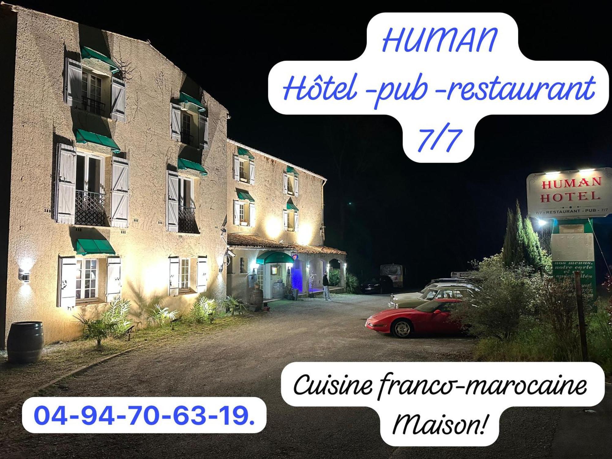 Human Hotel Restaurant Park Villecroze Exterior photo